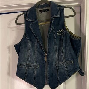 COOGI Dark Blue Denim Vest